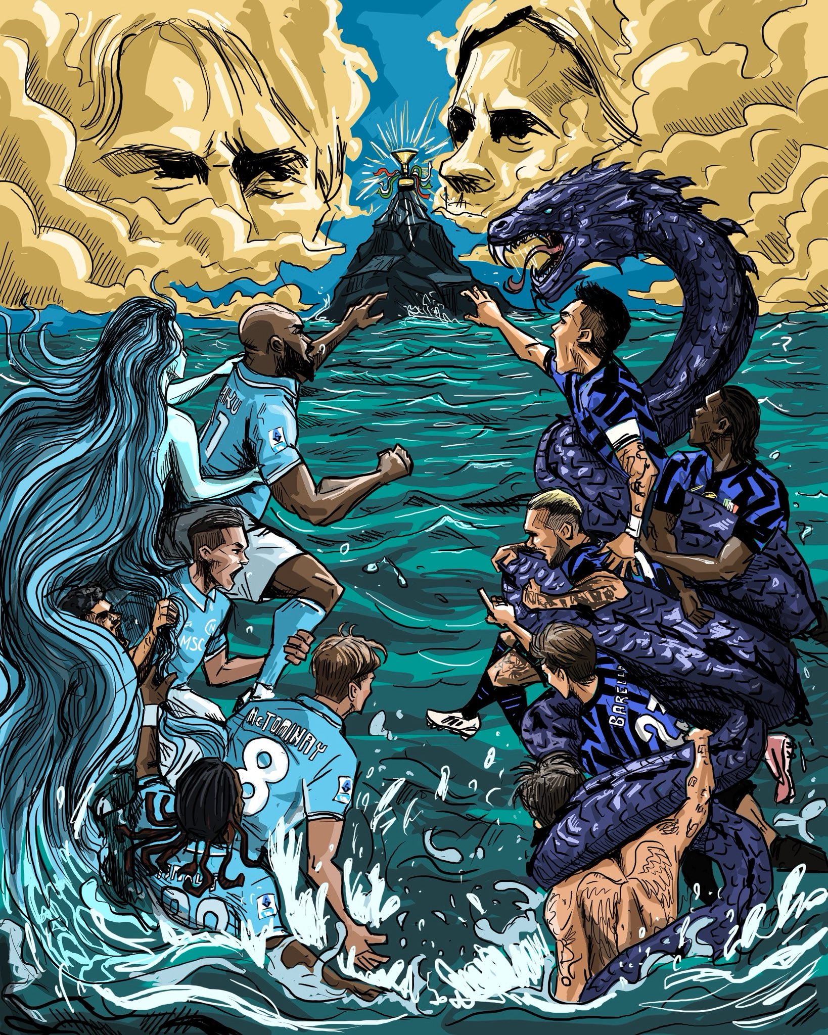 那不勒斯客场逆转国际米兰，夺下胜利的简单介绍