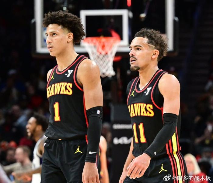 老鹰大胜奇才，特雷-杨27分